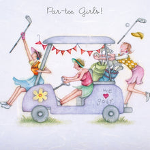  Berni Parker Designs -  Par-tee Girls! - Funny Greeting Card