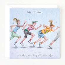  Berni Parker Designs - Sole Mates - Funny Greeting Card