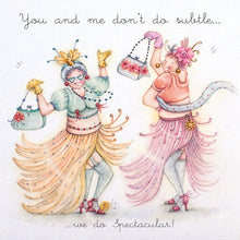 Berni Parker Designs - We do Spectacular - Funny Blank Greeting Card for Women