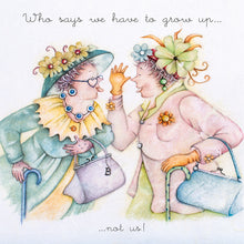  Berni Parker Designs - Grow Up - Funny Blank Greeting Card for Women