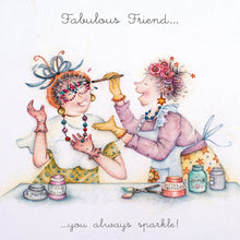  Berni Parker Designs - Sparkle - Funny Blank Greeting Card for Women