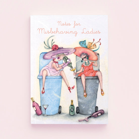 Berni Parker Designs A6 Notebook - Notes for Misbehaving Ladies