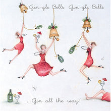  Berni Parker Designs - Gin-gle Bells - Funny Christmas Card