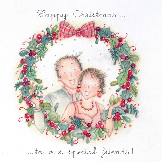 Berni Parker Designs - Special Friends - Funny Christmas Card