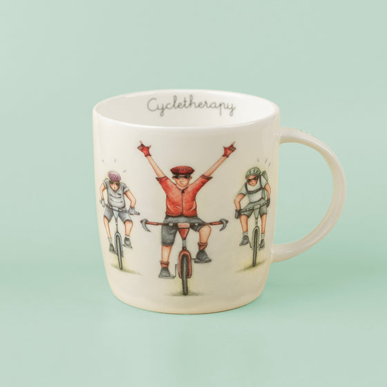 Berni Parker Designs Fine Bone China Mug - Cycletherapy