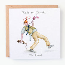  Berni Parker Designs - Take Me Drunk - Funny Greeting Card