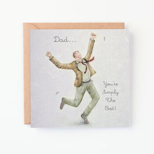  Berni Parker Designs - Dad You’re Simply the Best! - Blank Birthday Card for Dad