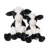 Soft, fluffy and cute Mathilda the black and white holstein cow is a perfect gift for animal lovers. This plushie is full sized. Designed by Hannah Dale, Wrendale Designs.