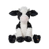 Mathilda the black and white holstein cow is a soft, cuddely, perfect for all ages, junior sized plushie. Designed by Hannah Dale, Wrendale Designs.