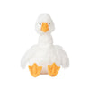 Pearl the goose, an adorable, stuffed toy perfect for all ages junior plush by Hannah Dale. A gift for small children. Wrendale Designs.