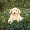 Ralph the labrador is a soft and cuddly plush toy, designed by Hannah Dale. He has an independent, loyal and greedy personality. A perfect gift for animal lovers of all ages. Wrendale Designs.