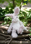 Rowan the wild hare is a soft and cuddely plush toy designed by Hannah Dale. Rowan has a lively, bold and adventuous personality. A perfect gift for animal lovers of all ages. Wrendale Designs.