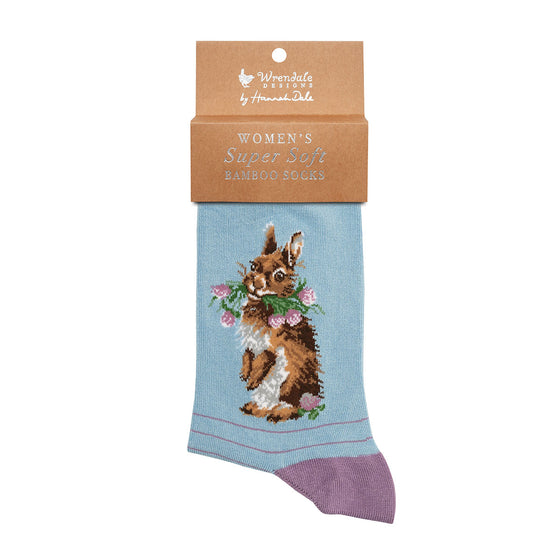 Wrendale Designs - Women's Bamboo Socks - Head Clover Heels