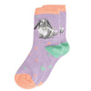 Wrendale Designs - Children’s Bamboo Socks, size 6-8.5 - Rabbit