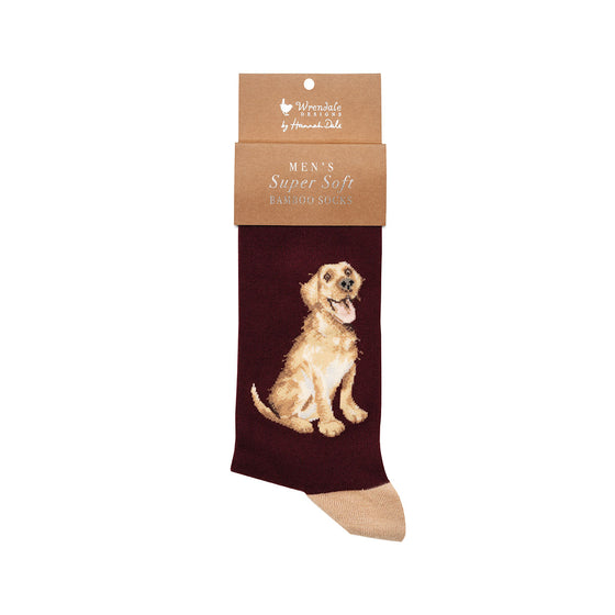 Wrendale Designs - Men’s Bamboo Socks - Puppy