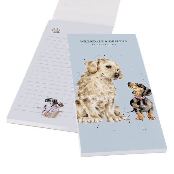 Wrendale Designs - Magnetic Shopping Pad - Dog First Date