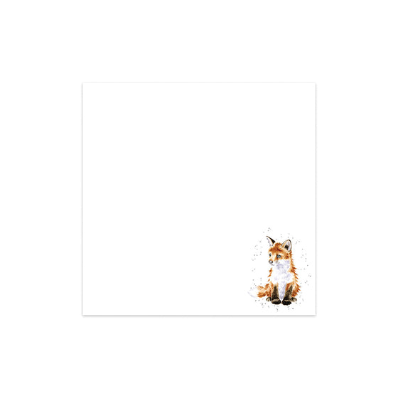 Wrendale Designs - Sticky Notes - Adorable Fox Cubs