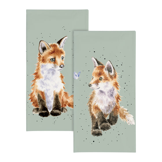 Wrendale Pocket Tissues - Fox, Stay Clever