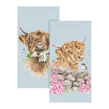  Wrendale Pocket Tissues - Highland Cow, Daisy Coo
