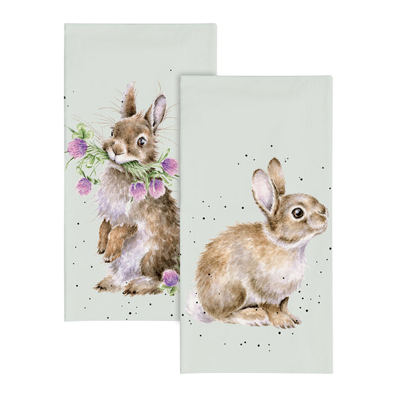 Wrendale Pocket Tissues - Rabbit, Head Over Heels