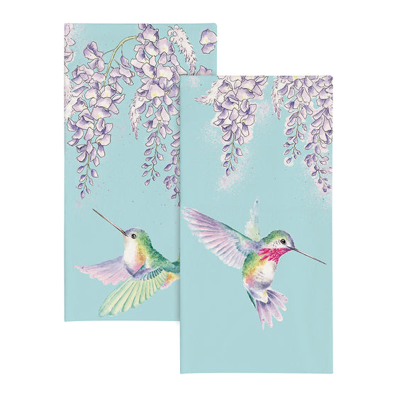 Wrendale Pocket Tissues - Hummingbird, Wisteria Wishes