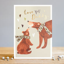  Gifts for women UK, Funny Greeting Cards, Wrendale Designs Stockist, Berni Parker Designs Gifts Greeting Cards, Engagement Wedding Anniversary Cards, Gift Shop Shrewsbury, Visit Shrewsbury Blank Greeting Card Love You Daddy Daddy and child bear design, Blank Fathers Day Card