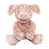 Vanessa the pig; a pink, small, cute, cuddely, fluffy plushie; a perfect gift for children who love soft toys and cuddely plushies; by Wrendale Designs.