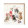 Wrendale Designs Christmas Card - Christmas Cats and Dogs