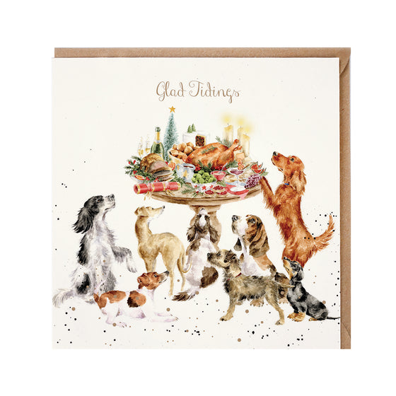 Wrendale Designs Christmas Card - Glad Tidings