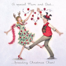  Berni Parker Designs - Mum and Dad - Funny Christmas Card