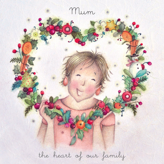 Berni Parker Designs - Mum - Funny Christmas Card