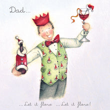  Berni Parker Designs - Dad - Funny Christmas Card