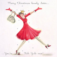  Berni Parker Designs - Sister - Funny Christmas Card