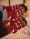 Wrendale Designs - Red Robin Bamboo Christmas Socks for the Family - Children Sizes 9-12