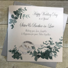  Elegant Blank Wedding Card - To a Special Sister and Brother-in-law