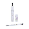 A cute farmcore ball point pen. It has back ink. The sides of the pen are pastel blue with adorable fuzzy bee illustartions by Wrendale Designs. The pen is titled: buzzy bees. A perfect gift.