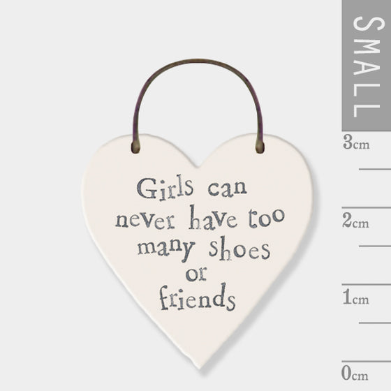 Gifts for women UK, Funny Greeting Cards, Wrendale Designs Stockist, Berni Parker Designs Gifts Greeting Cards, Engagement Wedding Anniversary Cards, Gift Shop Shrewsbury, Visit Shrewsbury Small Wood Gift Tag Girls Love Shoes 3