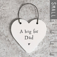  Gifts for women UK, Funny Greeting Cards, Wrendale Designs Stockist, Berni Parker Designs Gifts Greeting Cards, Engagement Wedding Anniversary Cards, Gift Shop Shrewsbury, Visit Shrewsbury Small Wood Gift Tag A Hug for Dad 1