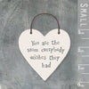 Gifts for women UK, Funny Greeting Cards, Wrendale Designs Stockist, Berni Parker Designs Gifts Greeting Cards, Engagement Wedding Anniversary Cards, Gift Shop Shrewsbury, Visit Shrewsbury Small Wood Gift Tag You are the mum everybody wishes they had 1