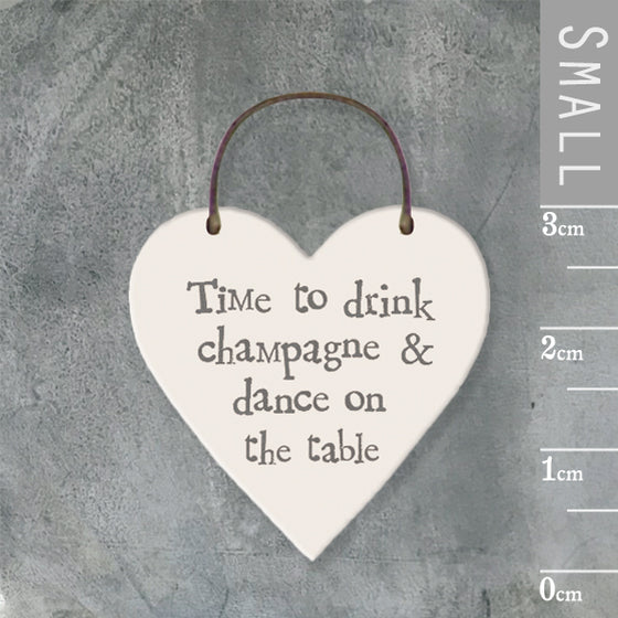 Gifts for women UK, Funny Greeting Cards, Wrendale Designs Stockist, Berni Parker Designs Gifts Greeting Cards, Engagement Wedding Anniversary Cards, Gift Shop Shrewsbury, Visit Shrewsbury Small Wood Gift Tag Time to Drink Champagne