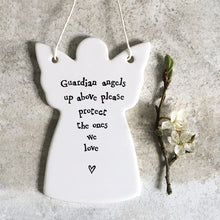  Gifts for women UK, Funny Greeting Cards, Wrendale Designs Stockist, Berni Parker Designs Gifts Greeting Cards, Engagement Wedding Anniversary Cards, Gift Shop Shrewsbury, Visit Shrewsbury Porcelain Angel Hanger Guardian Angels Please Protects Ones I Love 1
