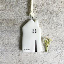  East of India - Small Porcelain Hanging House - Home