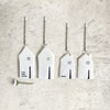 East of India - Porcelain Hanging House - Small