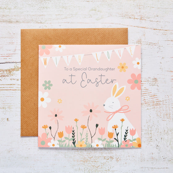 To a Special Granddaughter at Easter - Blank Easter Card