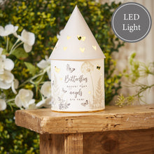 Spring Cottage LED Lantern House Butterflies