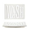 East of India - White Porcelain Soap Dish - WASH