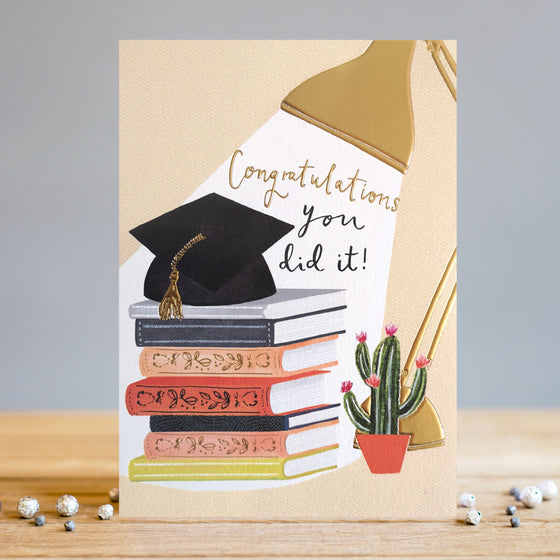 Gifts for women UK, Funny Greeting Cards, Wrendale Designs Stockist, Berni Parker Designs Gifts Greeting Cards, Engagement Wedding Anniversary Cards, Gift Shop Shrewsbury, Visit Shrewsbury Blank Greeting Card Graduation Congratulations You did it