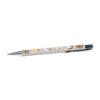 An adorable ballpoint pen for women. This pean features many gorgeous watercolour dogs by Hannah Dale, covering the barrel of the pen. The pen is titled 'A Dog's Life', it has silver accents and black ink. It even comes in an according box, ready to give as a gift or keep to yoursef.