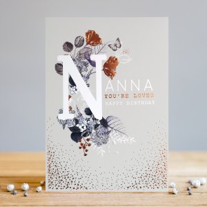 Gifts for women UK, Funny Greeting Cards, Wrendale Designs Stockist, Berni Parker Designs Gifts Greeting Cards, Engagement Wedding Anniversary Cards, Gift Shop Shrewsbury, Visit Shrewsbury Happy Birthday Nanna Blank Card