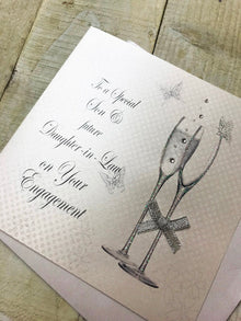  Gifts for women UK, Funny Greeting Cards, Wrendale Designs Stockist, Berni Parker Designs Gifts Greeting Cards, Engagement Wedding Anniversary Cards, Gift Shop Shrewsbury, Visit Shrewsbury Elegant Engagement Blank Card Son & future Daughter-in-law Engagement Card 1